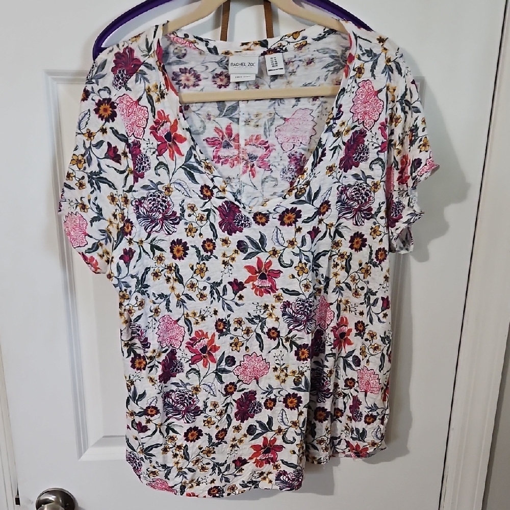 Rachel Zoe Multicolor Floral Blouse
